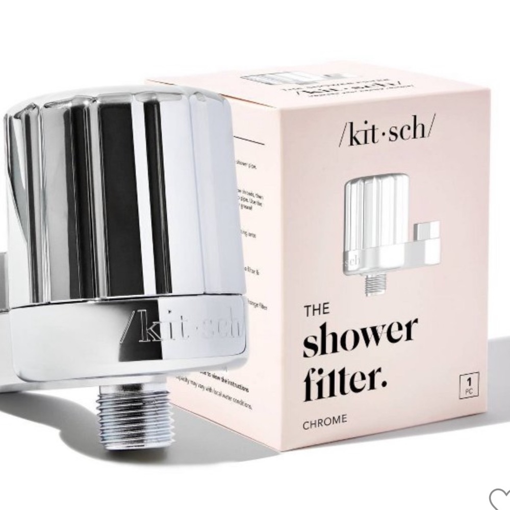 KITSCH NWT the shower filter replacements water filter & cartridge -chrome